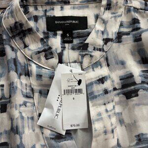 Banana Republic, Women's Crepe Volume-Sleeve Blouse